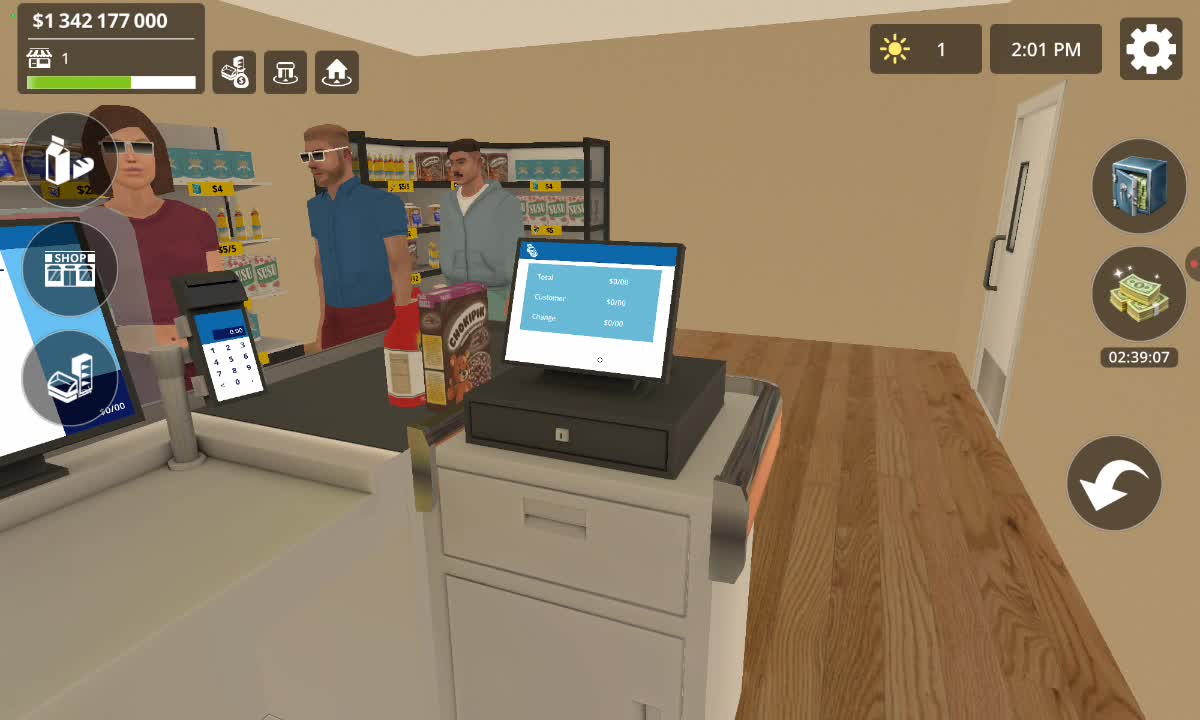 شبیه ساز سوپر مارکت